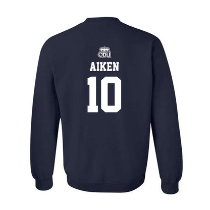 Old Dominion - NCAA Baseball : Travis Aiken - Sports Shersey Crewneck Sweatshirt-1