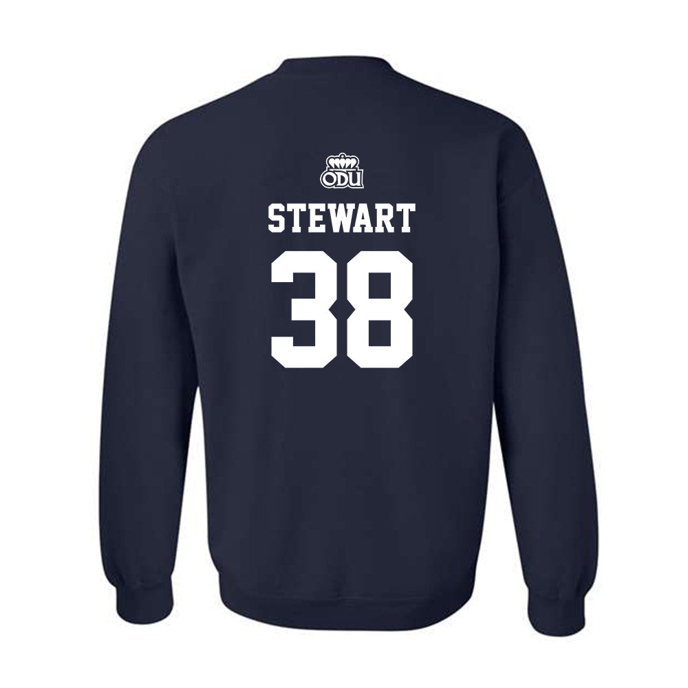 Old Dominion - NCAA Baseball : Liam Stewart - Sports Shersey Crewneck Sweatshirt-1