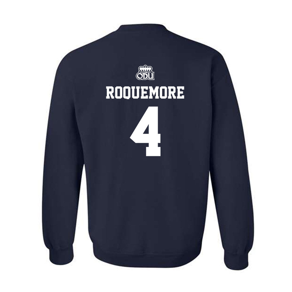 Old Dominion - NCAA Baseball : Colton Roquemore - Sports Shersey Crewneck Sweatshirt-1