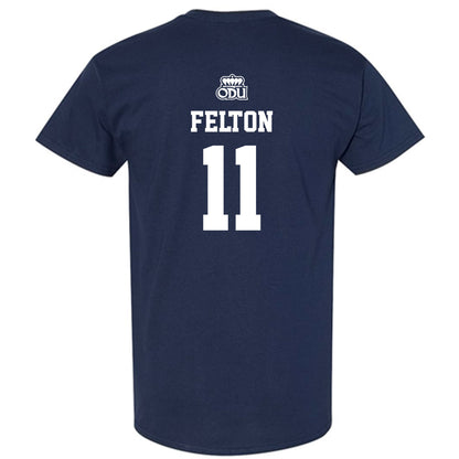 Old Dominion - NCAA Baseball : Nick Felton - Sports Shersey T-Shirt-1
