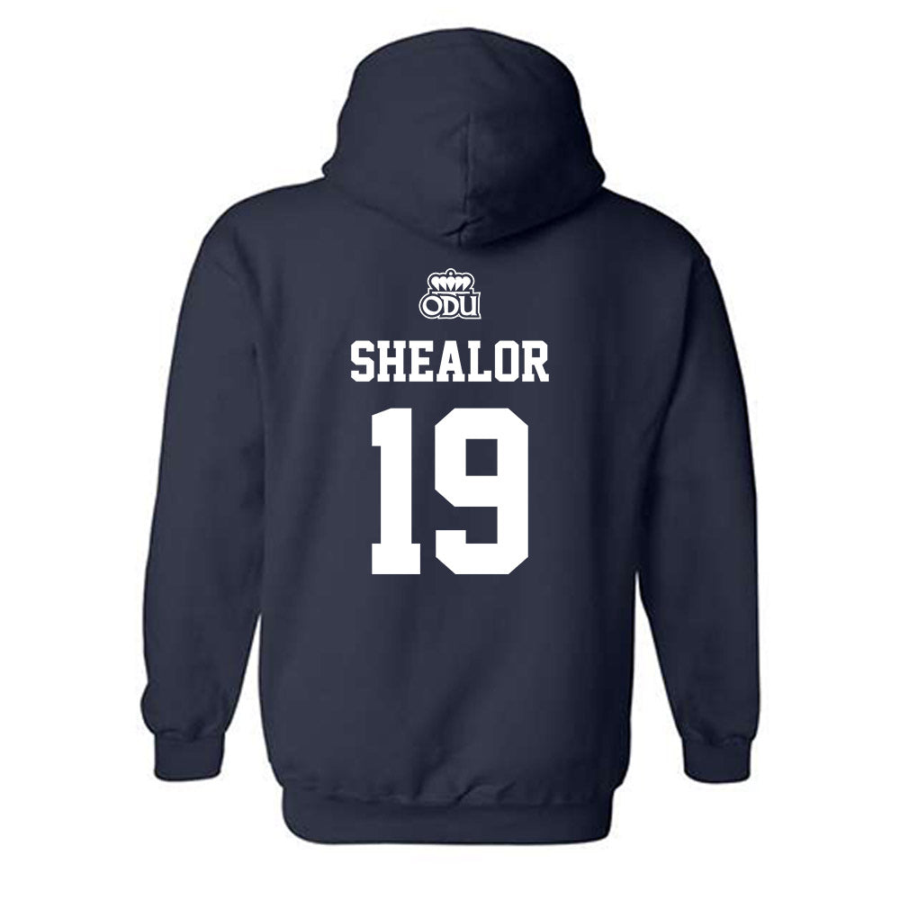 Old Dominion - NCAA Baseball : Bennett Shealor - Sports Shersey Hooded Sweatshirt-1