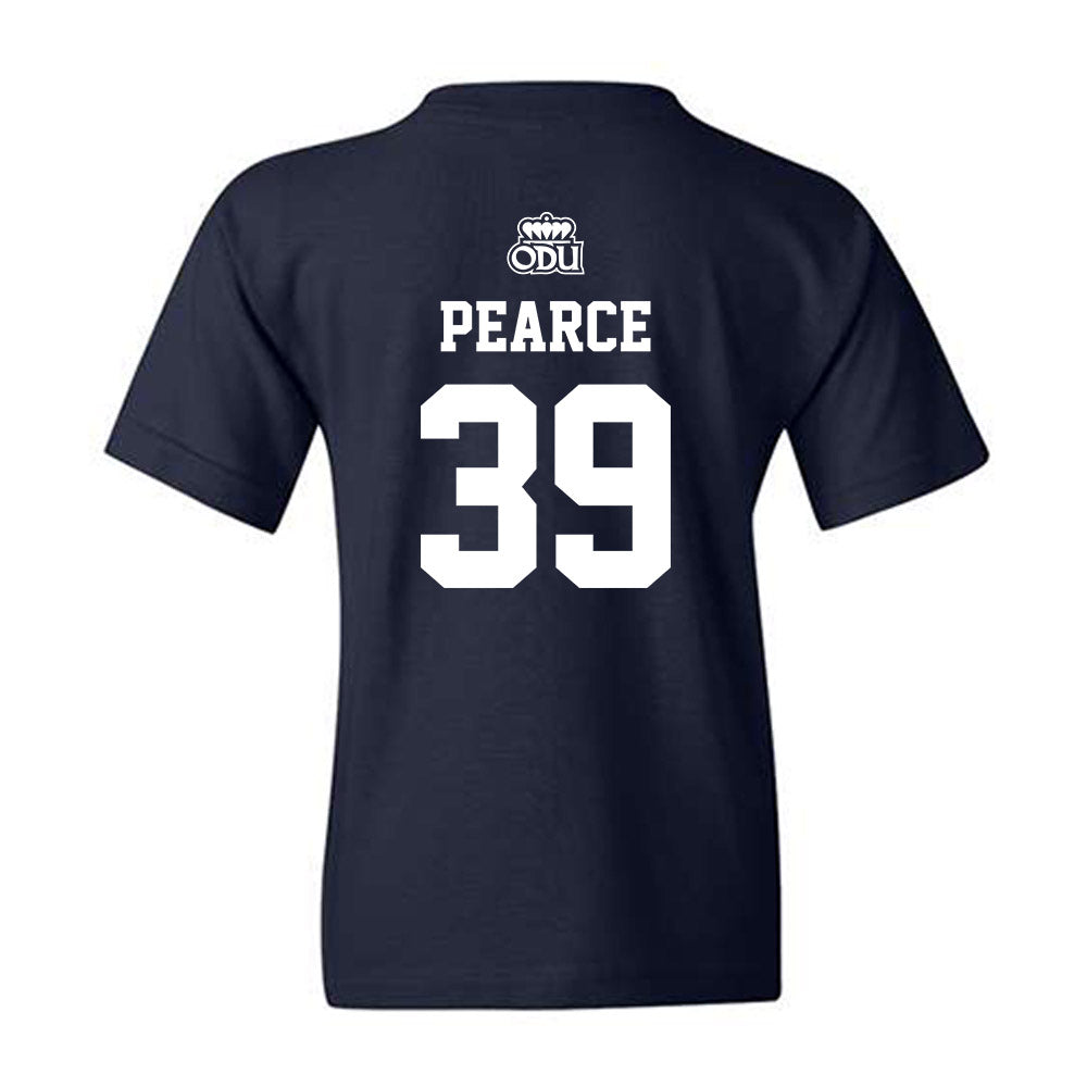 Old Dominion - NCAA Baseball : Charlie Pearce - Sports Shersey Youth T-Shirt-1