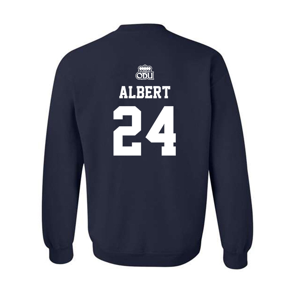 Old Dominion - NCAA Baseball : Davis Albert - Sports Shersey Crewneck Sweatshirt-1