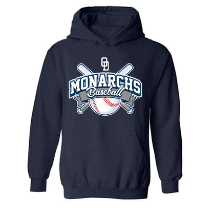 Old Dominion - NCAA Baseball : Sylas Mills - Sports Shersey Hooded Sweatshirt-0