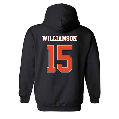 Oregon State - NCAA Women's Basketball : Lizzy Williamson - Classic Shersey Hooded Sweatshirt-1