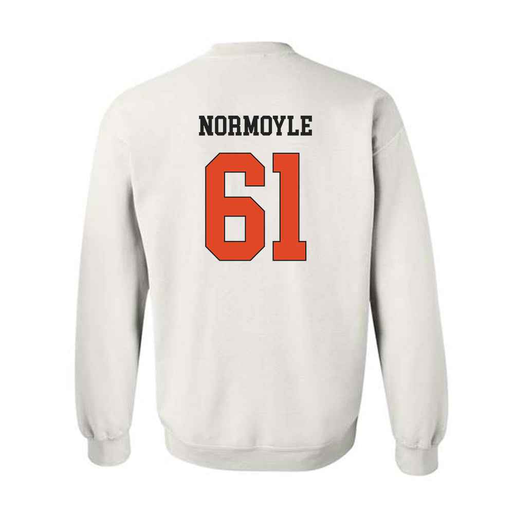 Oregon State - NCAA Football : Jake Normoyle - Classic Shersey Crewneck Sweatshirt-1