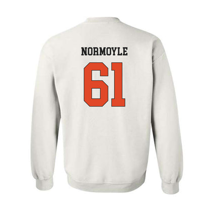 Oregon State - NCAA Football : Jake Normoyle - Classic Shersey Crewneck Sweatshirt-1