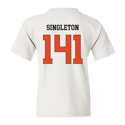 Oregon State - NCAA Wrestling : Nash Singleton - Classic Shersey Youth T-Shirt-1