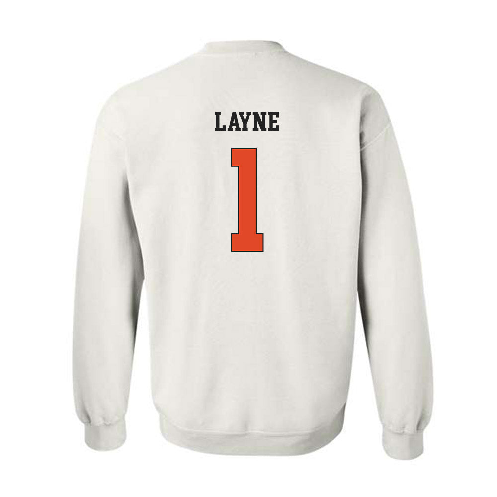 Oregon State - NCAA Football : Dylan Layne - Classic Shersey Crewneck Sweatshirt-1