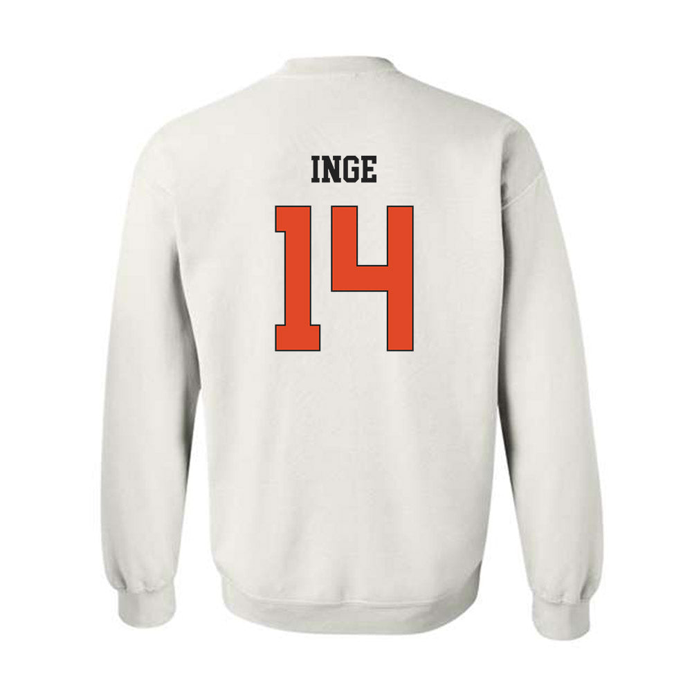 Oregon State - NCAA Baseball : Tyler Inge - Classic Shersey Crewneck Sweatshirt-1