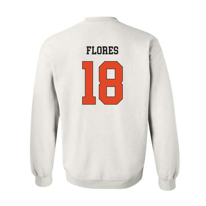 Oregon State - NCAA Softball : Justice Flores - Classic Shersey Crewneck Sweatshirt-1