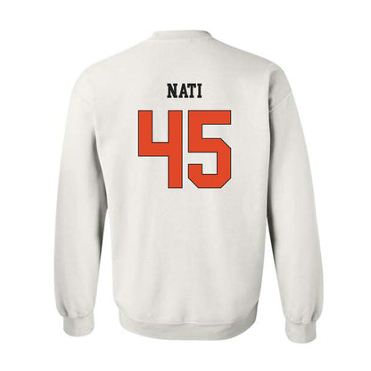 Oregon State - NCAA Baseball : Joshua Nati - Classic Shersey Crewneck Sweatshirt-1