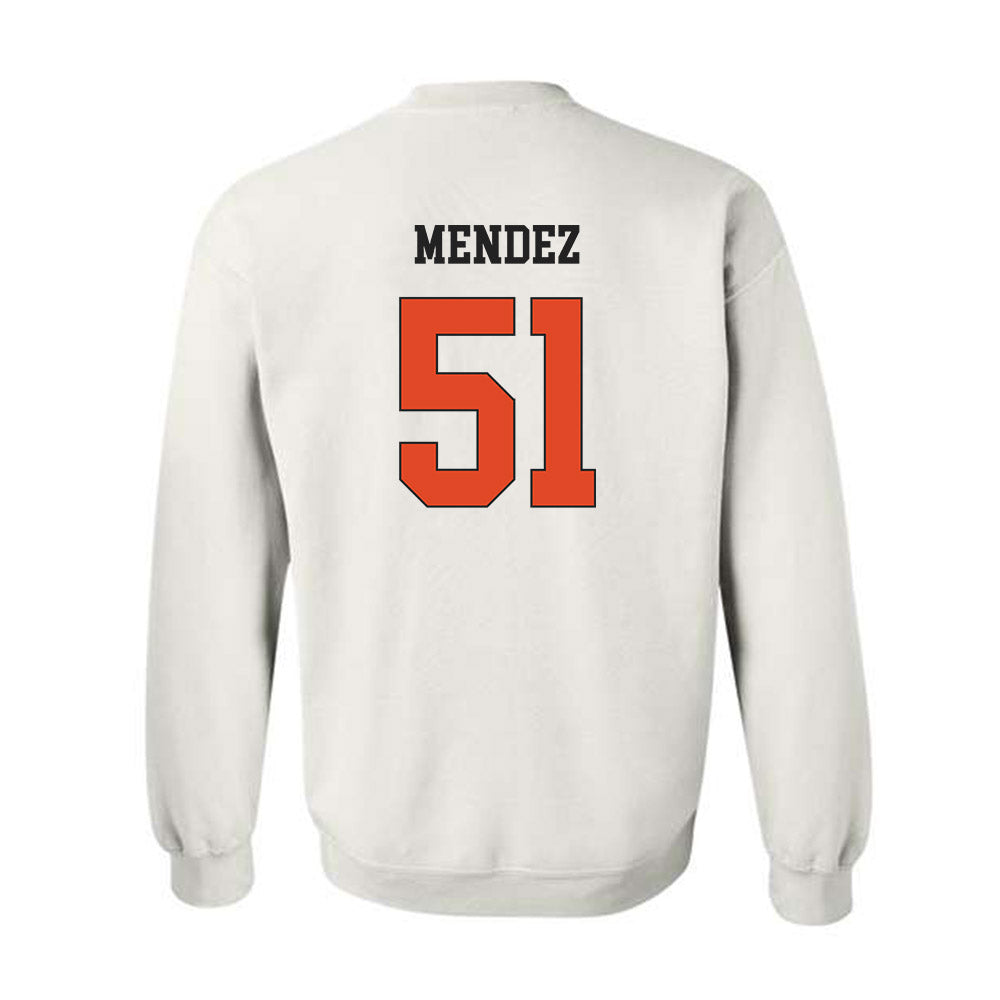 Oregon State - NCAA Baseball : Connor Mendez - Classic Shersey Crewneck Sweatshirt-1