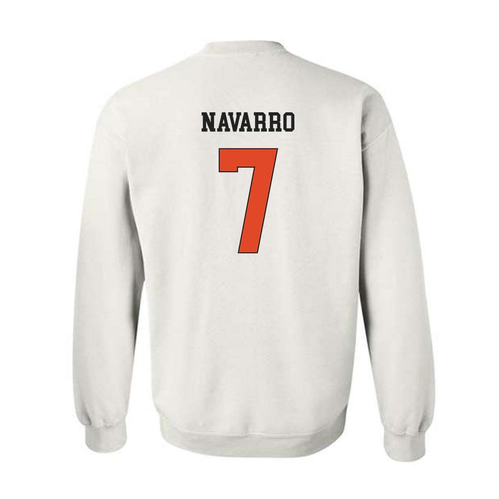 Oregon State - NCAA Women's Basketball : Lucia Navarro - Classic Shersey Crewneck Sweatshirt-1
