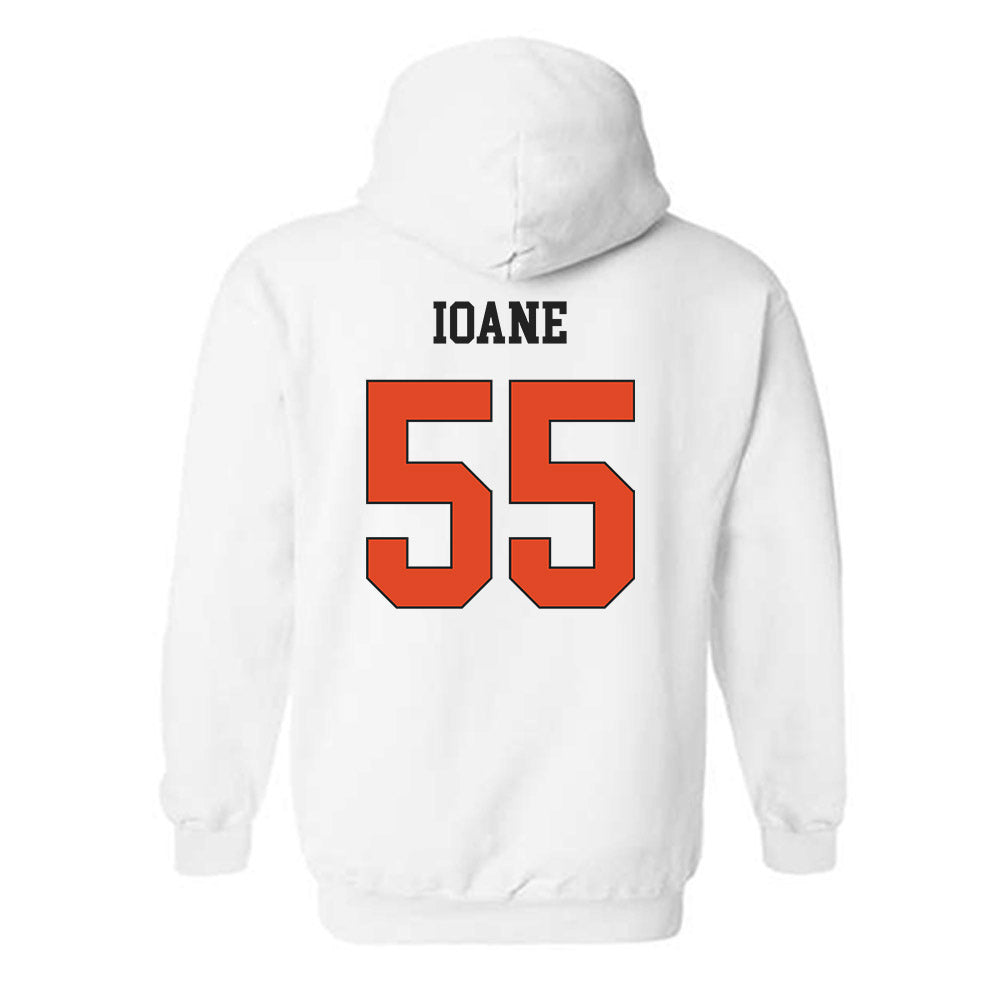 Oregon State - NCAA Football : Jeremiah Ioane - Classic Shersey Hooded Sweatshirt-1