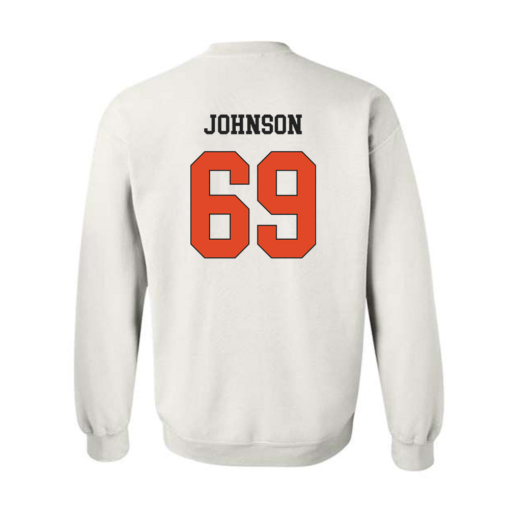 Oregon State - NCAA Football : Kwan Johnson - Classic Shersey Crewneck Sweatshirt-1