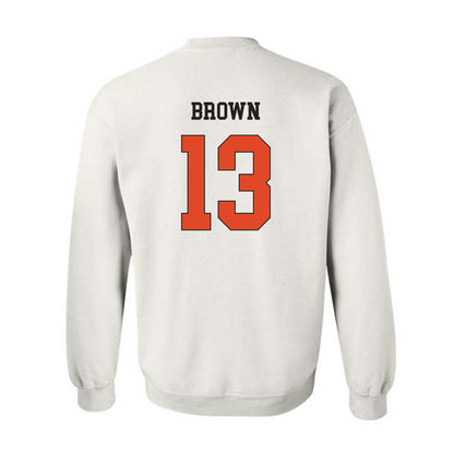 Oregon State - NCAA Football : Jeremiah Brown - Classic Shersey Crewneck Sweatshirt-1