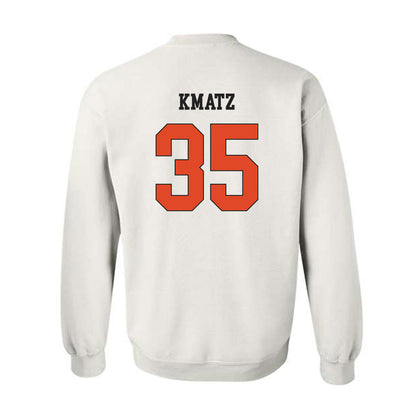 Oregon State - NCAA Baseball : Zach Kmatz - Classic Shersey Crewneck Sweatshirt-1