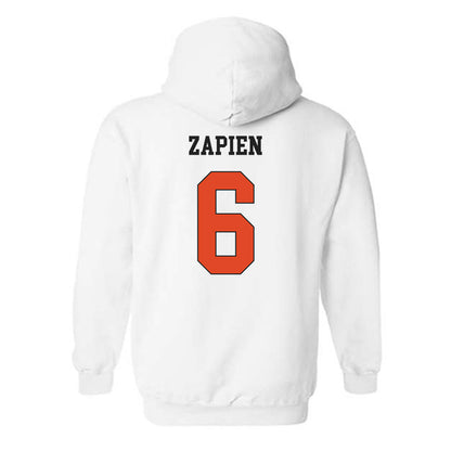 Oregon State - NCAA Men's Soccer : Javier Zapien - Classic Shersey Hooded Sweatshirt-1