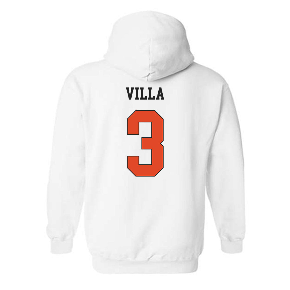 Oregon State - NCAA Women's Basketball : Jenna Villa - Classic Shersey Hooded Sweatshirt-1