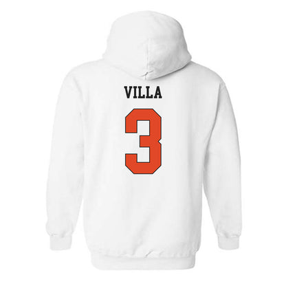 Oregon State - NCAA Women's Basketball : Jenna Villa - Classic Shersey Hooded Sweatshirt-1