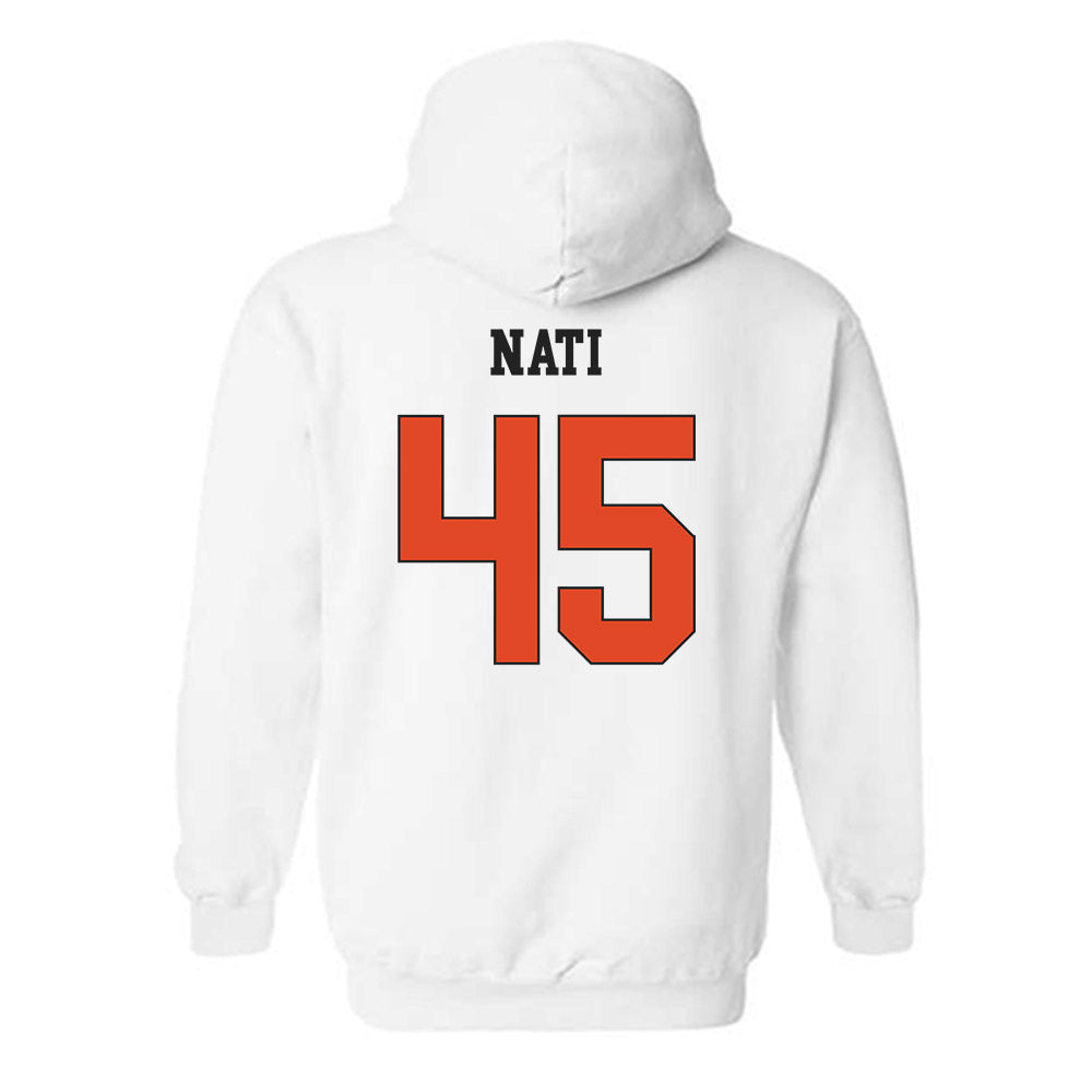 Oregon State - NCAA Baseball : Joshua Nati - Classic Shersey Hooded Sweatshirt-1