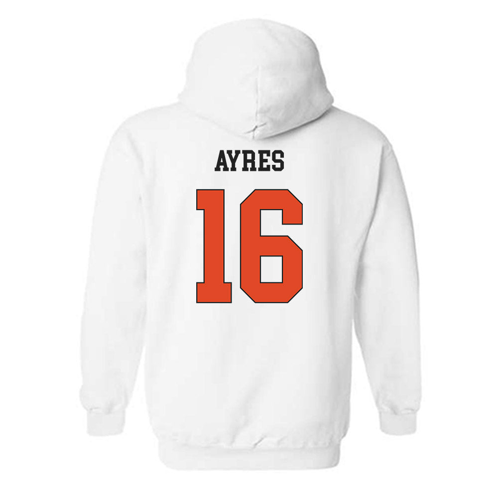 Oregon State - NCAA Women's Soccer : Taylor Ayres - Classic Shersey Hooded Sweatshirt-1