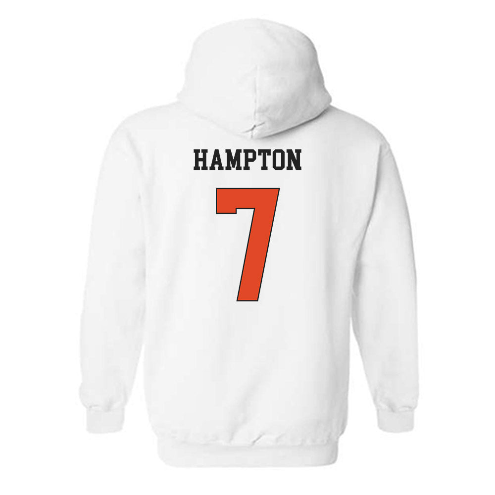 Oregon State - NCAA Football : Aeryn Hampton - Classic Shersey Hooded Sweatshirt-1