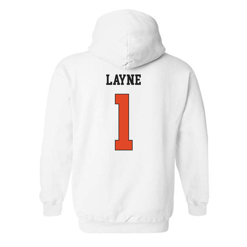 Oregon State - NCAA Football : Dylan Layne - Classic Shersey Hooded Sweatshirt-1