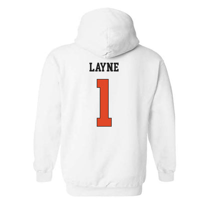 Oregon State - NCAA Football : Dylan Layne - Classic Shersey Hooded Sweatshirt-1