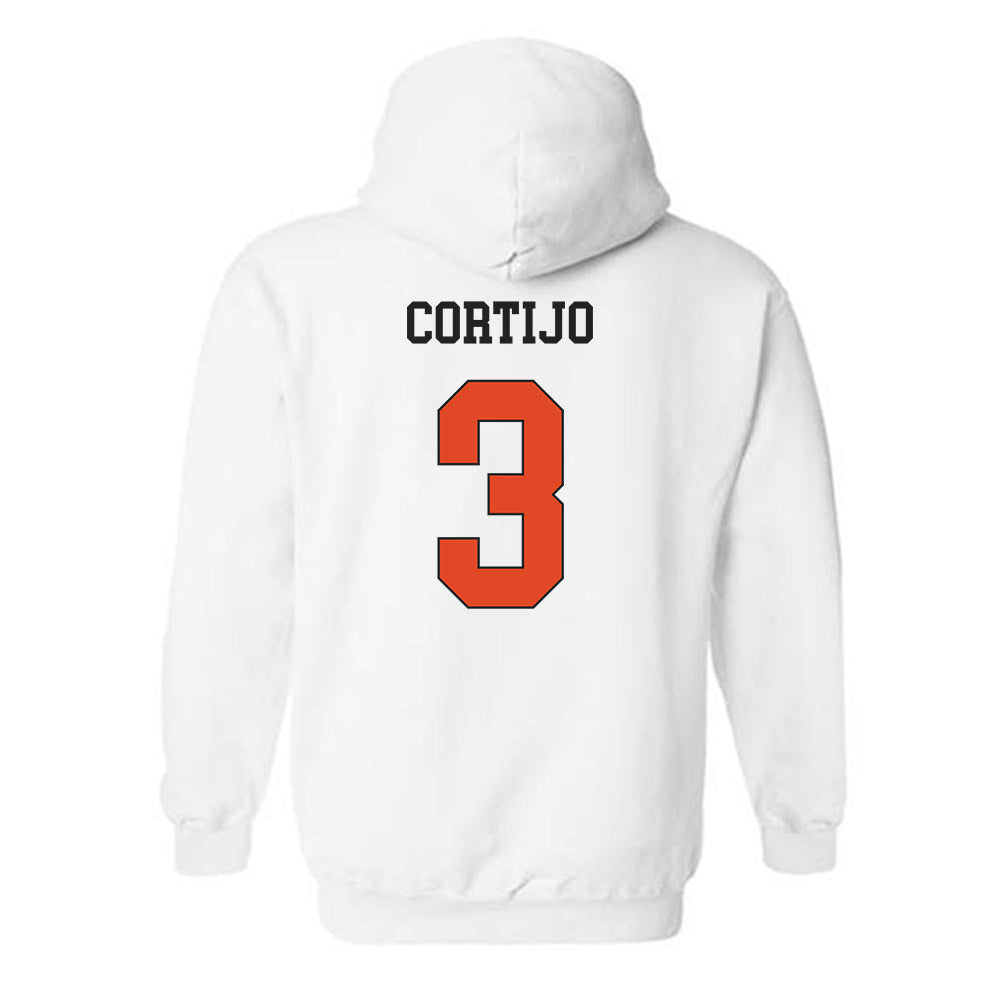 Oregon State - NCAA Men's Soccer : Fran Cortijo - Classic Shersey Hooded Sweatshirt-1