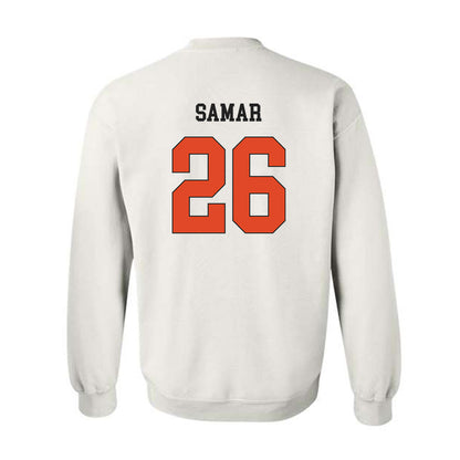 Oregon State - NCAA Men's Basketball : Matija Samar - Classic Shersey Crewneck Sweatshirt-1