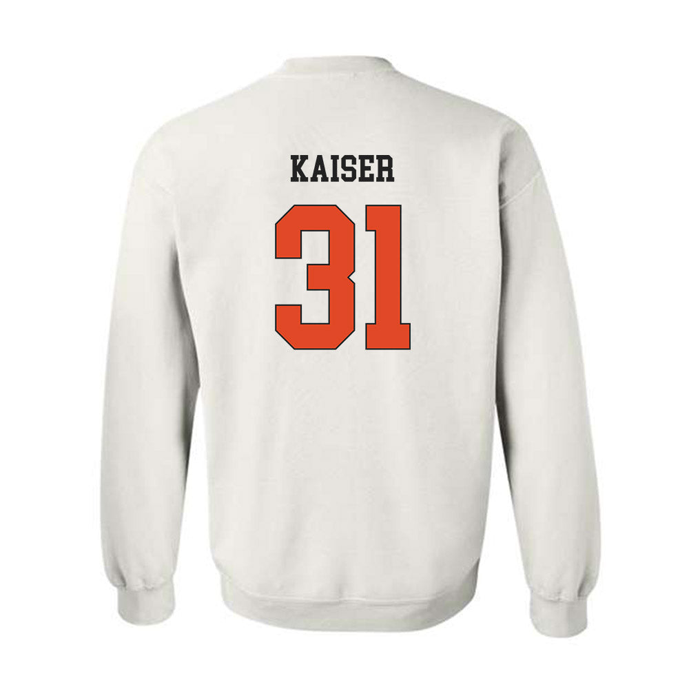 Oregon State - NCAA Baseball : Trevor Kaiser - Classic Shersey Crewneck Sweatshirt-1