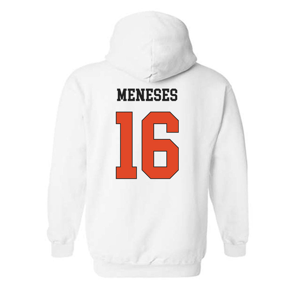 Oregon State - NCAA Men's Soccer : Massimo Meneses - Classic Shersey Hooded Sweatshirt-1