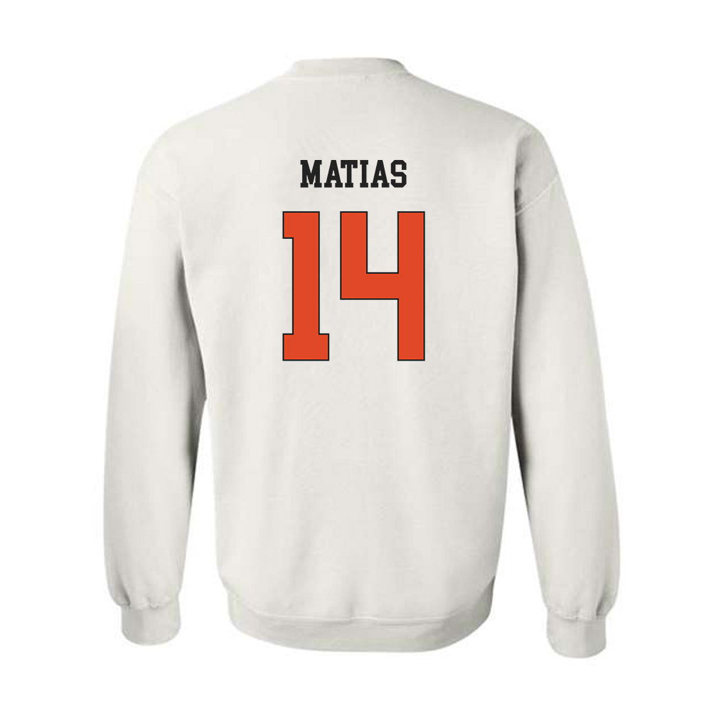 Oregon State - NCAA Women's Volleyball : Jackie Matias - Classic Shersey Crewneck Sweatshirt-1