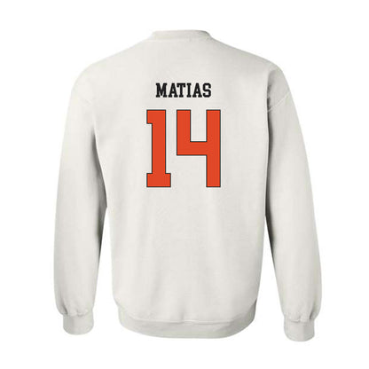 Oregon State - NCAA Women's Volleyball : Jackie Matias - Classic Shersey Crewneck Sweatshirt-1