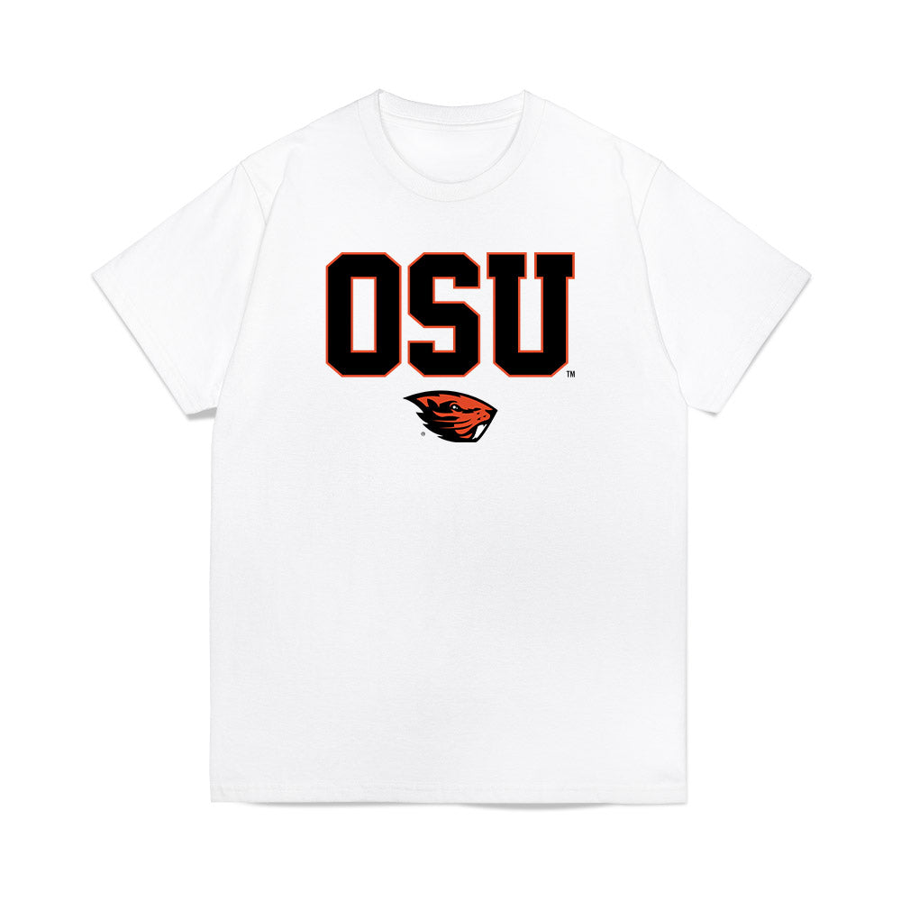 Oregon State - NCAA Wrestling : Cory Thomas - Classic Shersey T-Shirt-0
