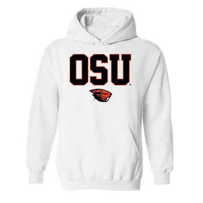 Oregon State - NCAA Football : Logan Knapp - Classic Shersey Hooded Sweatshirt-0