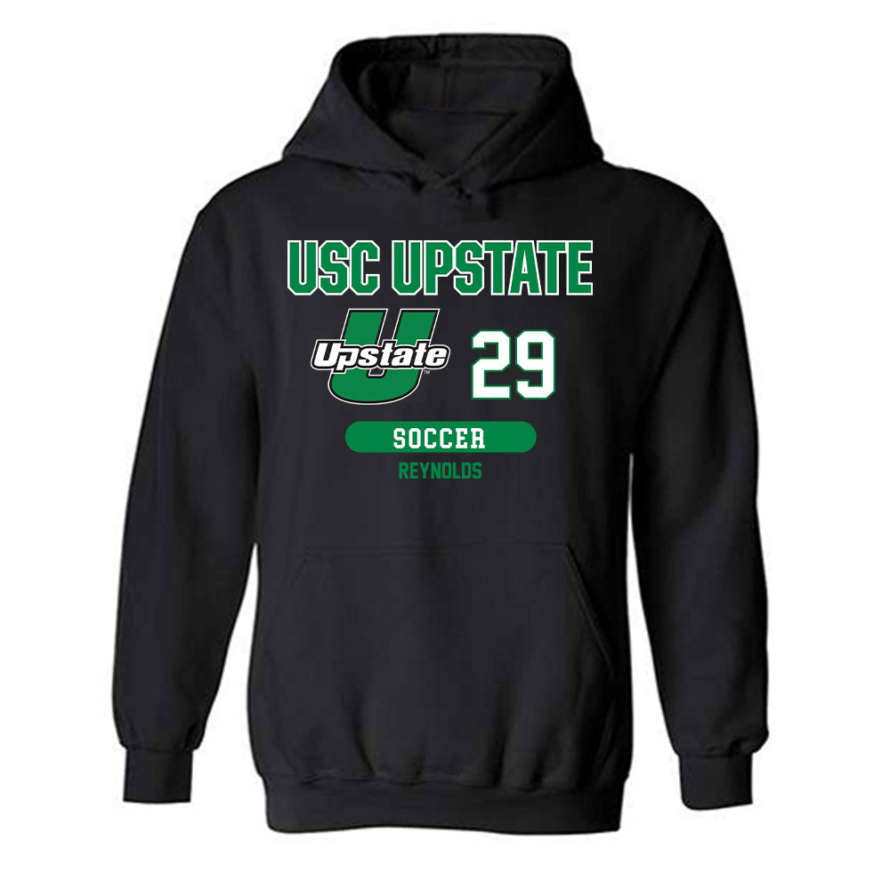 USC Upstate - NCAA Men's Soccer : Caedon Reynolds - Classic Fashion Shersey Hooded Sweatshirt-0