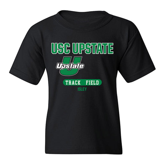 USC Upstate - NCAA Men's Track & Field : Jared Isley - Classic Fashion Shersey Youth T-Shirt-0