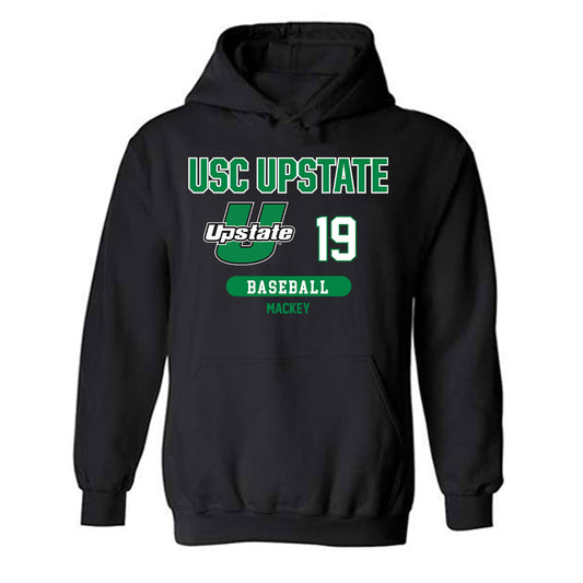 USC Upstate - NCAA Baseball : Cayden Mackey - Classic Fashion Shersey Hooded Sweatshirt-0