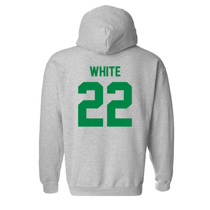 USC Upstate - NCAA Men's Soccer : Fatobi White - Classic Shersey Hooded Sweatshirt-1