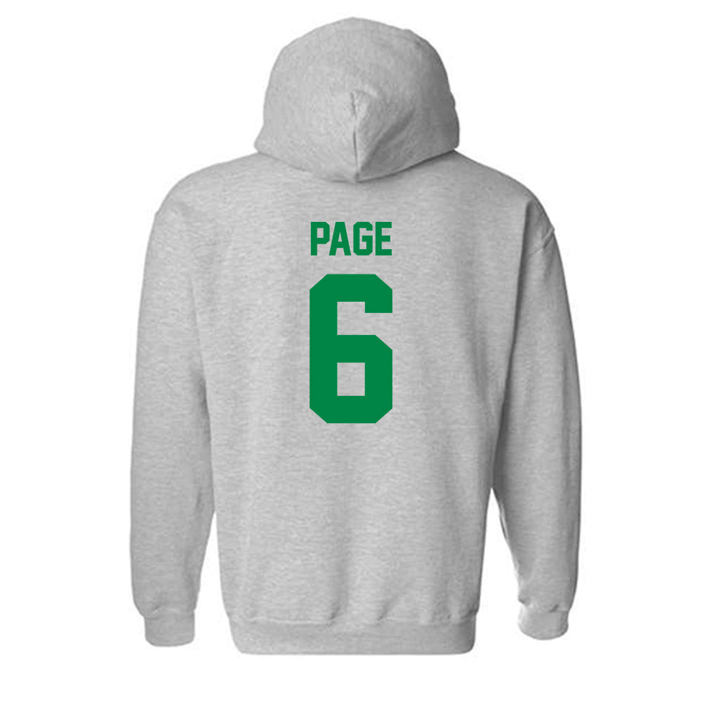 USC Upstate - NCAA Women's Volleyball : Savannah Page - Hooded Sweatshirt Classic Shersey