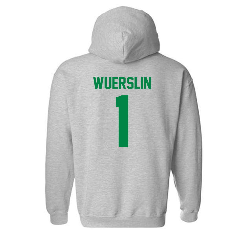 USC Upstate - NCAA Men's Soccer : Jarrett Wuerslin - Classic Shersey Hooded Sweatshirt-1