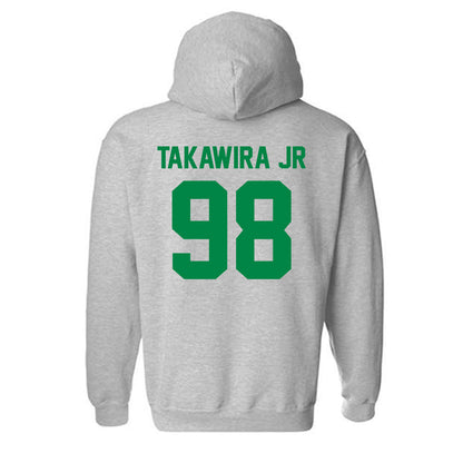 USC Upstate - NCAA Men's Soccer : Vitalis Takawira Jr - Classic Shersey Hooded Sweatshirt-1