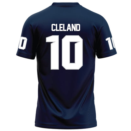 Samford - NCAA Football : Coulter Cleland - Navy Football Jersey-1