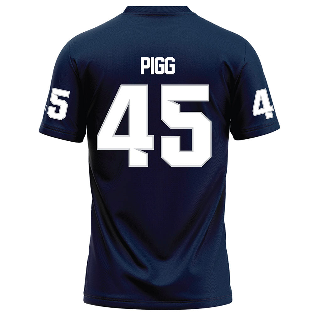 Samford - NCAA Football : Cannon Pigg - Navy Football Jersey-1