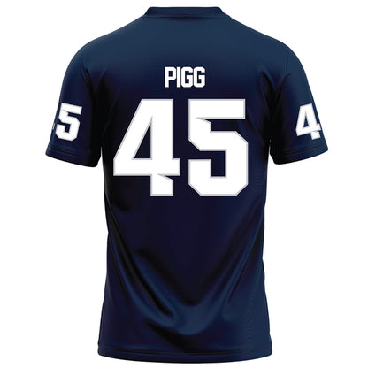Samford - NCAA Football : Cannon Pigg - Navy Football Jersey-1