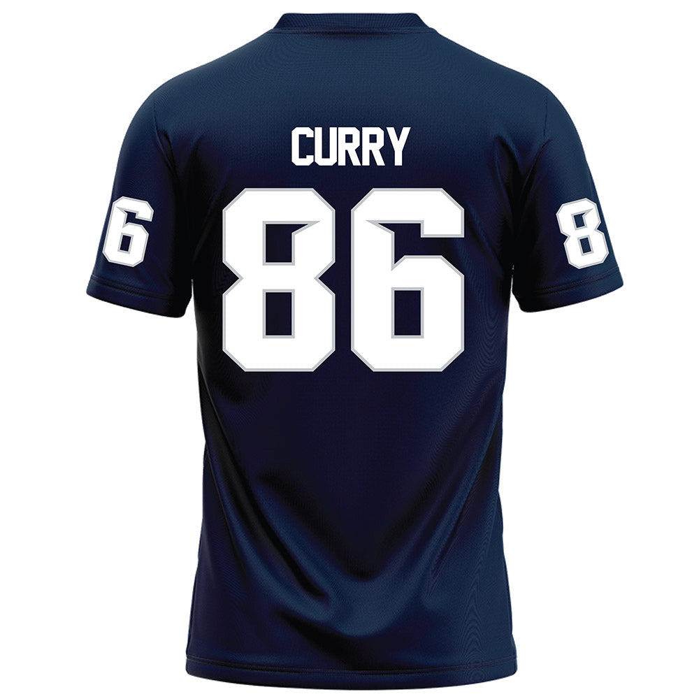 Samford - NCAA Football : Keyshawn Curry - Navy Football Jersey-1