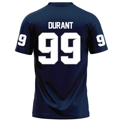Samford - NCAA Football : Tyler Durant - Navy Football Jersey-1